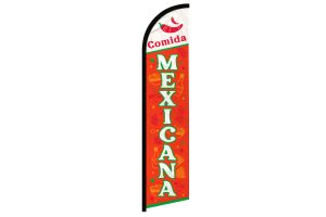 Comida Mexicana Windless Banner Flag