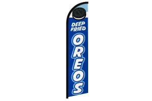 Deep Fried Oreos Windless Banner Flag