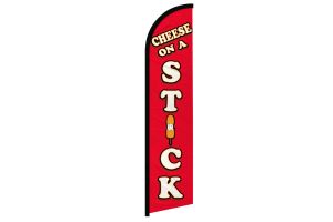 Cheese on a Stick Windless Banner Flag