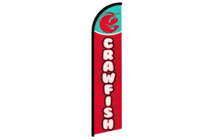 Crawfish Windless Banner Flag