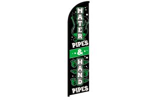 Water & Hand Pipes Windless Banner Flag