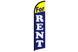 For Rent Windless Banner Flag