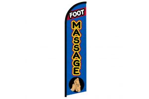 Foot Massage Windless Banner Flag