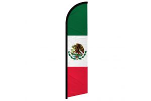 Mexico Windless Banner Flag