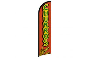 Churros Windless Banner Flag