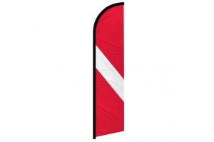 Diver Windless Banner Flag