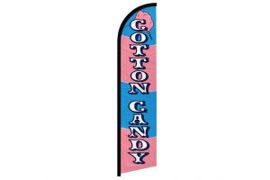 Cotton Candy Windless Banner Flag