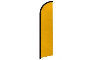 Gold Solid Color Windless Banner Flag