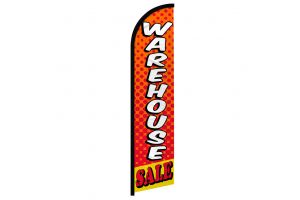 Warehouse Sale Windless Banner Flag