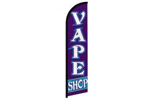 Vape Shop Windless Banner Flag