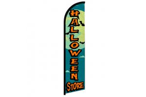Halloween Store Windless Banner Flag