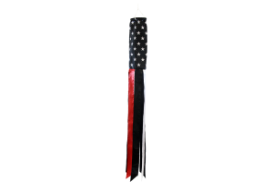 Thin Red Line USA Super Shiny Poly 5ft Windsock