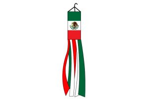 Mexico Super Shiny Poly 5ft Windsock