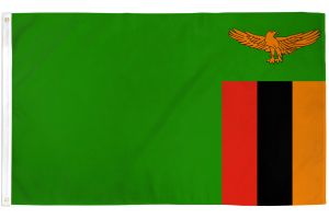 Zambia Flag 2x3ft Poly