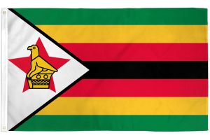 Zimbabwe Flag 3x5ft Poly