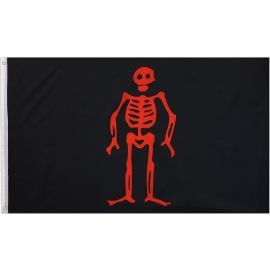 Edward Lowe Pirate Printed Polyester Flag 3ft by 5ft