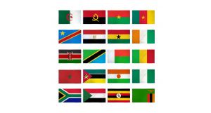 (3x5ft) Set of 20 African Flags