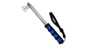 5ft Hand-Held Collapsible Flag Pole (Blue)
