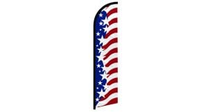 USA Star Spangled Windless Banner Flag