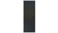 Black Solid Color Printed Polyester DuraFlag 3ft by 8ft