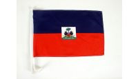 Haiti Single-Sided Car Flag