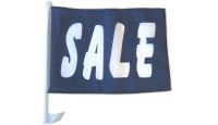 Single-Sided Sale (Blue) Car Flag