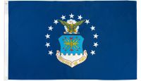 US Air Force Printed Polyester DuraFlag 3ft by 5ft