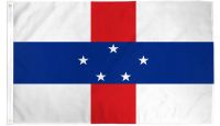 Netherlands Antilles  Printed Polyester Flag 3ft by 5ft