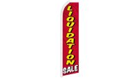 Liquidation Sale Superknit Polyester Swooper Flag Size 11.5ft by 2.5ft