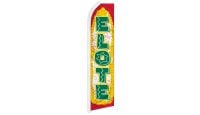Elote Superknit Polyester Swooper Flag Size 11.5ft by 2.5ft