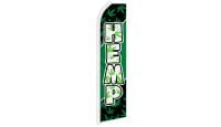 Hemp Superknit Polyester Swooper Flag Size 11.5ft by 2.5ft
