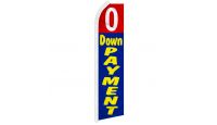 0 Down Payment (Red & Blue) Super Flag