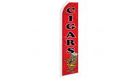 Cigars Superknit Polyester Swooper Flag Size 11.5ft by 2.5ft