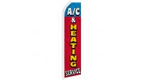 A/C & Heating Services Super Flag