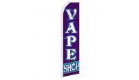 Vape Shop Superknit Polyester Swooper Flag Size 11.5ft by 2.5ft