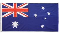 Embroidered Polyester Australia Flag 3ft by 6ft.