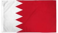 Bahrain Printed Polyester Flag 3ft by 5ft