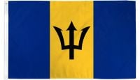 Barbados Printed Polyester Flag 2ft by 3ft