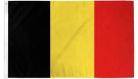 Belgium  Printed Polyester Flag 3ft by 5ft