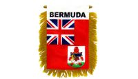 Bermuda Rearview Mirror Mini Banner 4in by 6in