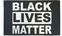 Black Lives Matter Printed Polyester Flag 3ft by 5ft