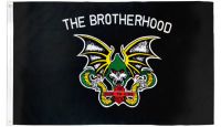 The Brotherhood Printed Polyester Flag 3ft by 5ft