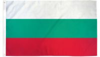 Bulgaria Printed Polyester Flag 2ft by 3ft