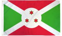 Burundi Printed Polyester Flag 2ft by 3ft