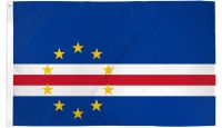 Cape Verde Printed Polyester Flag 2ft by 3ft