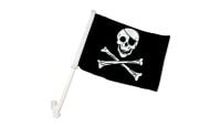 Pirate Double-Sided Car Flag