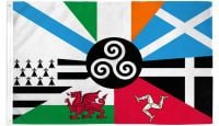 Celtic Nations  Printed Polyester Flag 3ft by 5ft