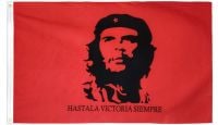Che Guevara Red Printed Polyester Flag 3ft by 5ft