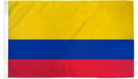 Colombia Printed Polyester Flag 2ft by 3ft