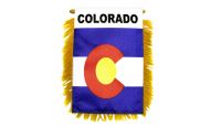 Colorado Rearview Mirror Mini Banner 4in by 6in